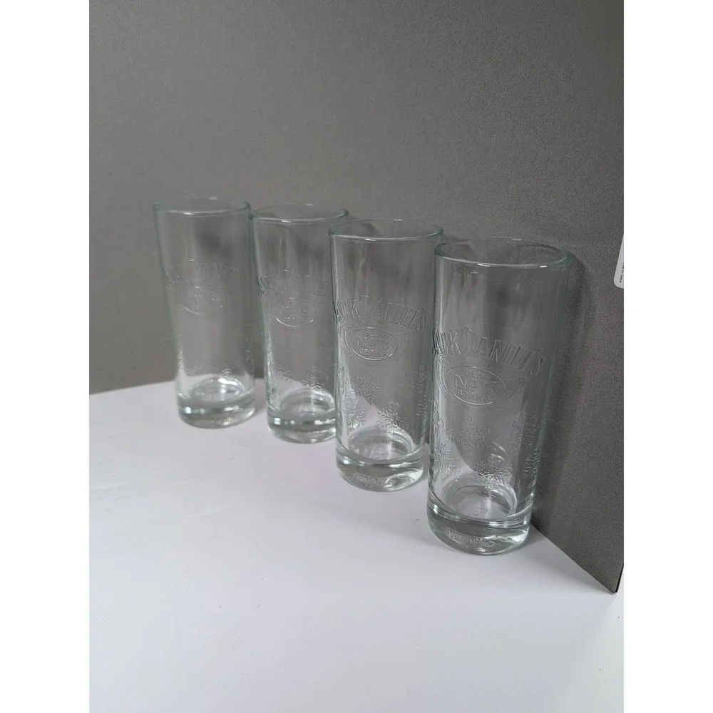 4 Jack Daniels‎ Whiskey Glasses - 6